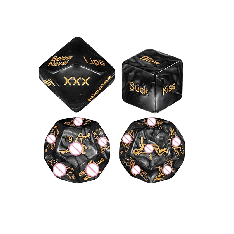 🔥 LoveDice™ - Set de Dados Sexuales Luminosos para Parejas Aventureras