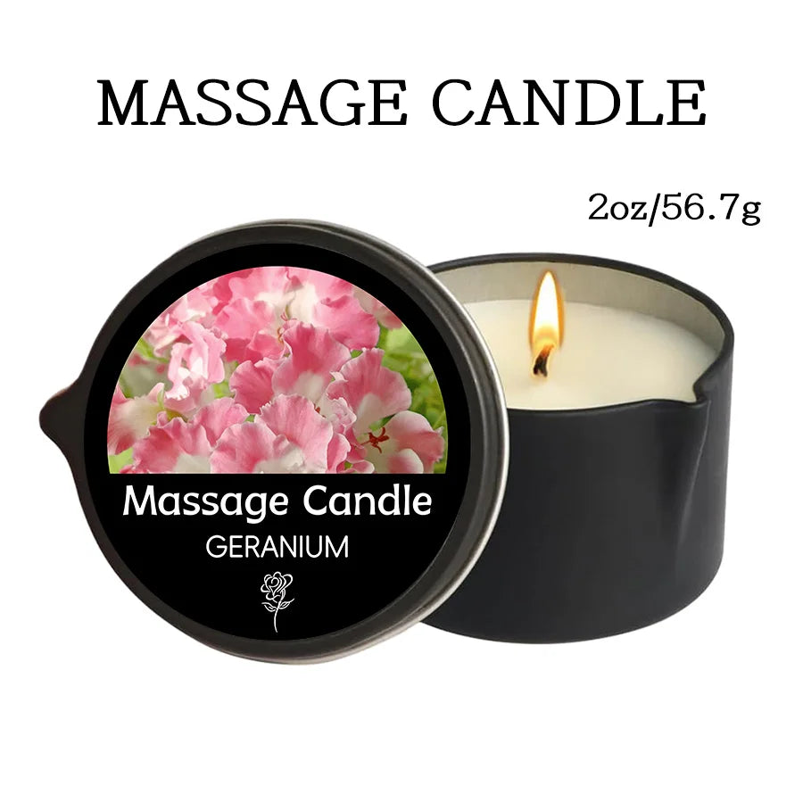 🔥 SensualGlow™ - Vela de Masaje Aromática Premium que se Convierte en Aceite
