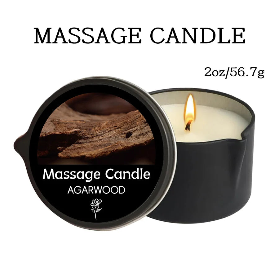 🔥 SensualGlow™ - Vela de Masaje Aromática Premium que se Convierte en Aceite