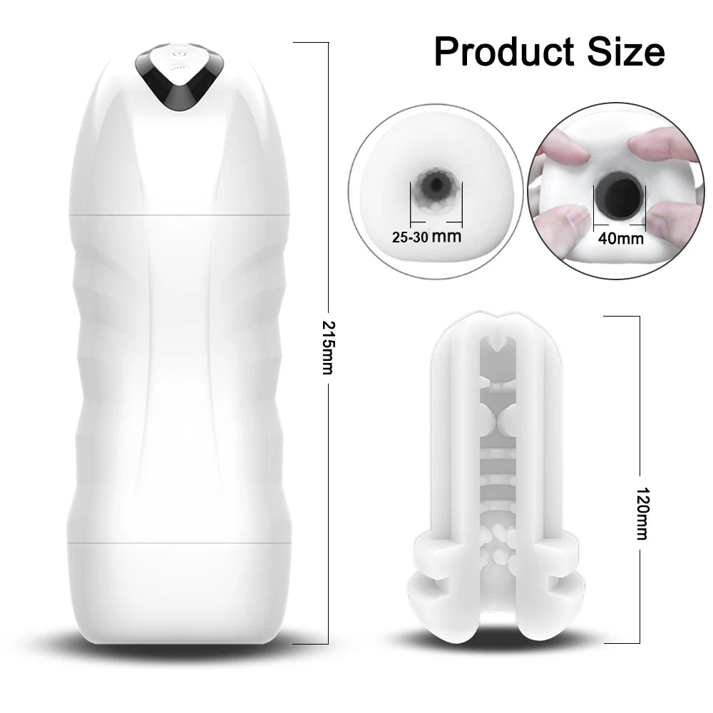 PulseX MaxTM – Masturbador Automático Recargable