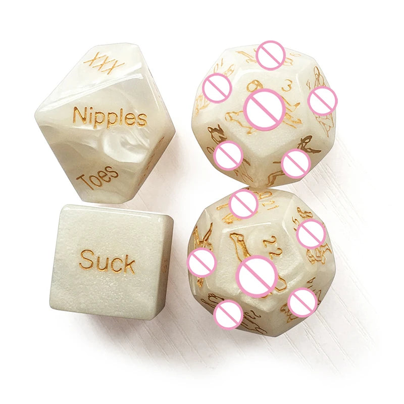🔥 LoveDice™ - Set de Dados Sexuales Luminosos para Parejas Aventureras