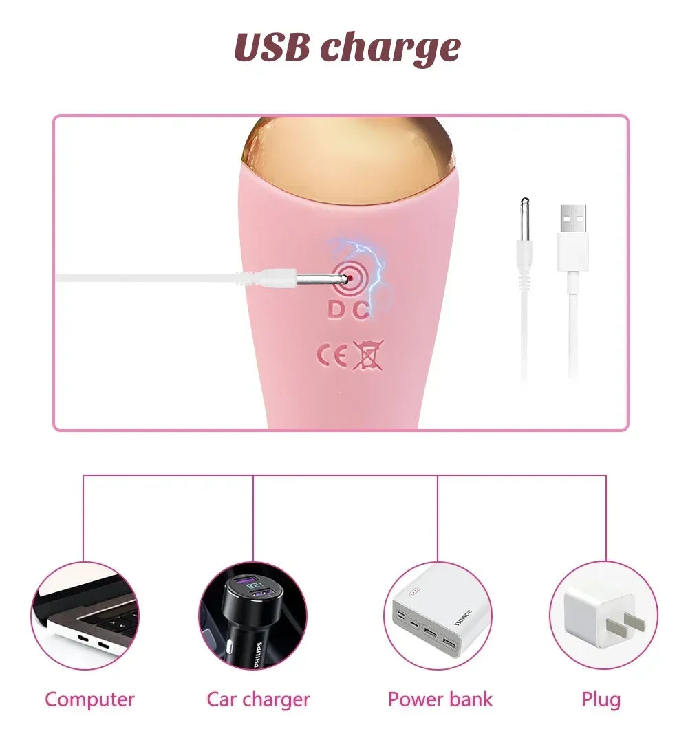🔥 HeatWand™ - Varita Mágica Premium con Calentamiento y 10 Velocidades