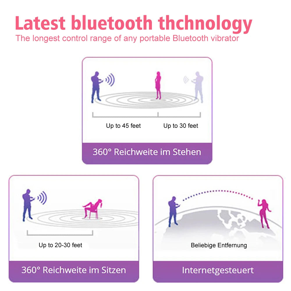 🔥 SmartPleasure™ - Vibrador Inteligente con Control por App Bluetooth