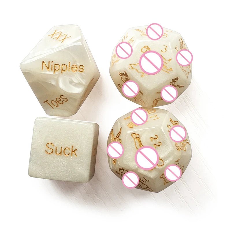 🔥 LoveDice™ - Set de Dados Sexuales Luminosos para Parejas Aventureras - Sensualease