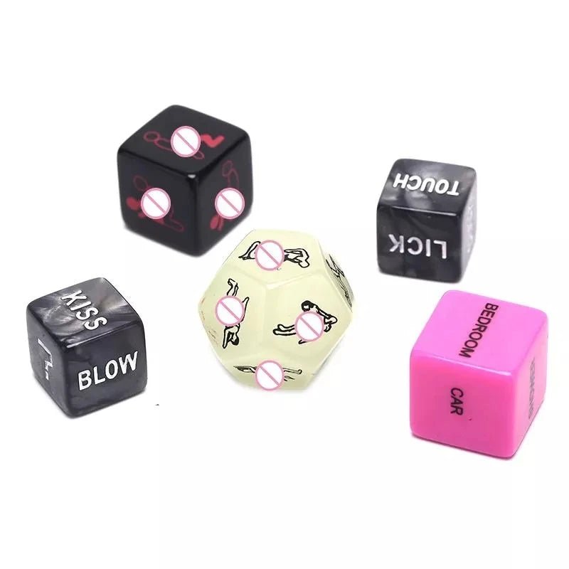 🔥 LoveDice™ - Set de Dados Sexuales Luminosos para Parejas Aventureras - Sensualease