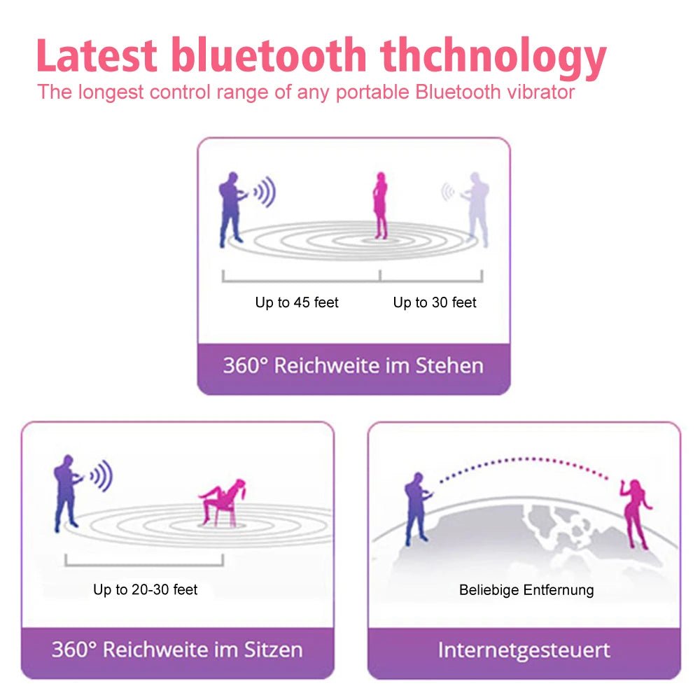 🔥 SmartPleasure™ - Vibrador Inteligente con Control por App Bluetooth - Sensualease