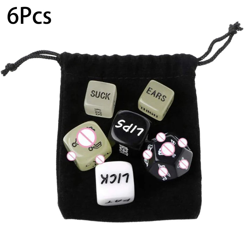🔥 LoveDice™ - Set de Dados Sexuales Luminosos para Parejas Aventureras