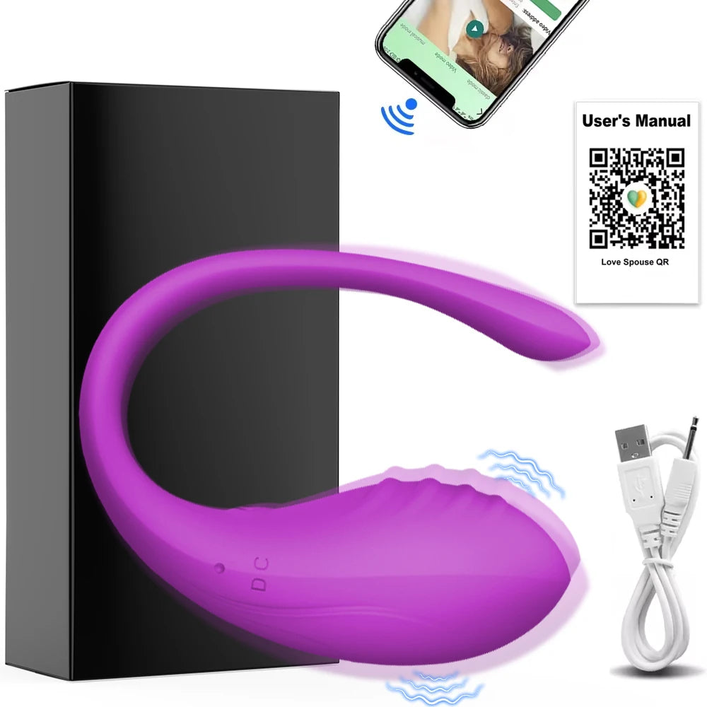 🔥 SmartPleasure™ - Vibrador Inteligente con Control por App Bluetooth