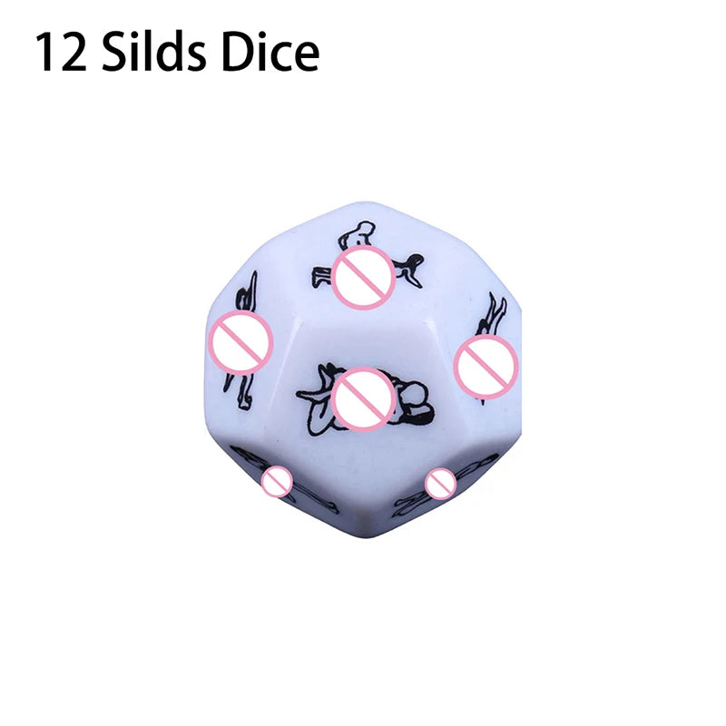 🔥 LoveDice™ - Set de Dados Sexuales Luminosos para Parejas Aventureras