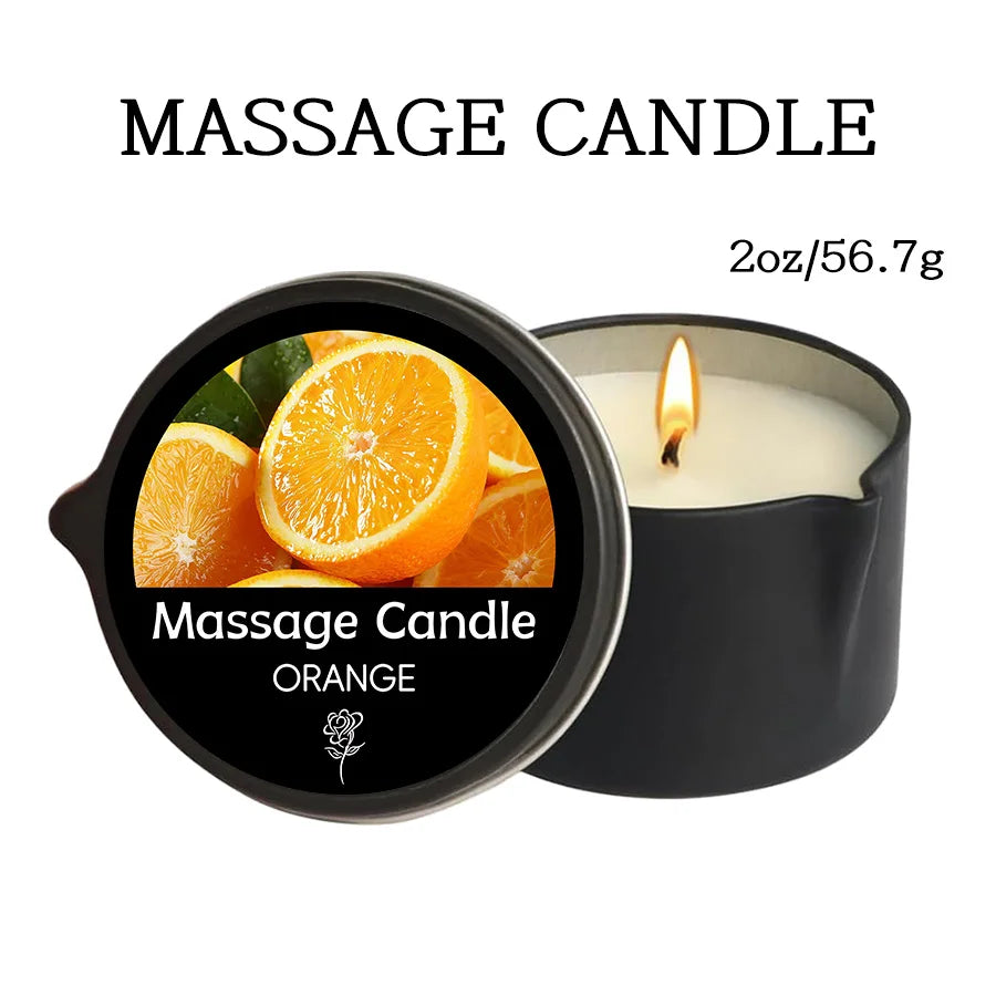 🔥 SensualGlow™ - Vela de Masaje Aromática Premium que se Convierte en Aceite