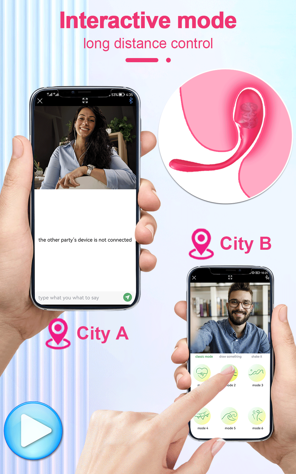 🔥 SmartPleasure™ - Vibrador Inteligente con Control por App Bluetooth