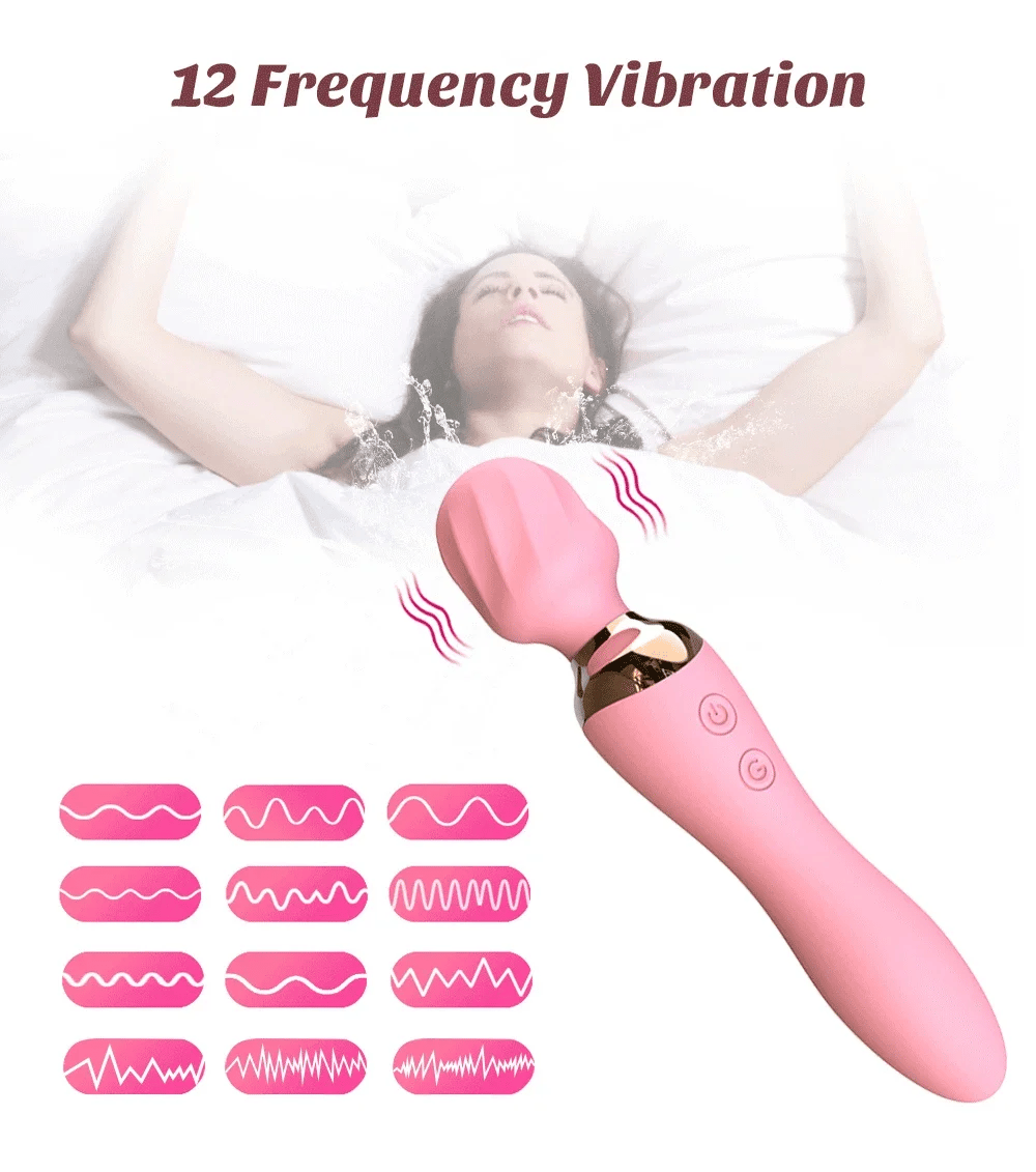 🔥 HeatWand™ - Varita Mágica Premium con Calentamiento y 10 Velocidades