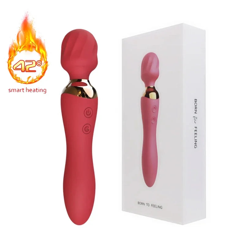 🔥 HeatWand™ - Varita Mágica Premium con Calentamiento y 10 Velocidades