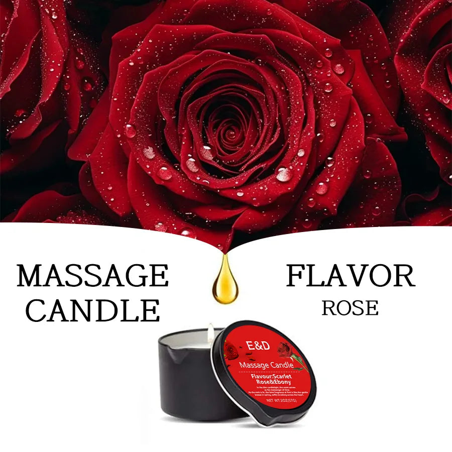🔥 SensualGlow™ - Vela de Masaje Aromática Premium que se Convierte en Aceite