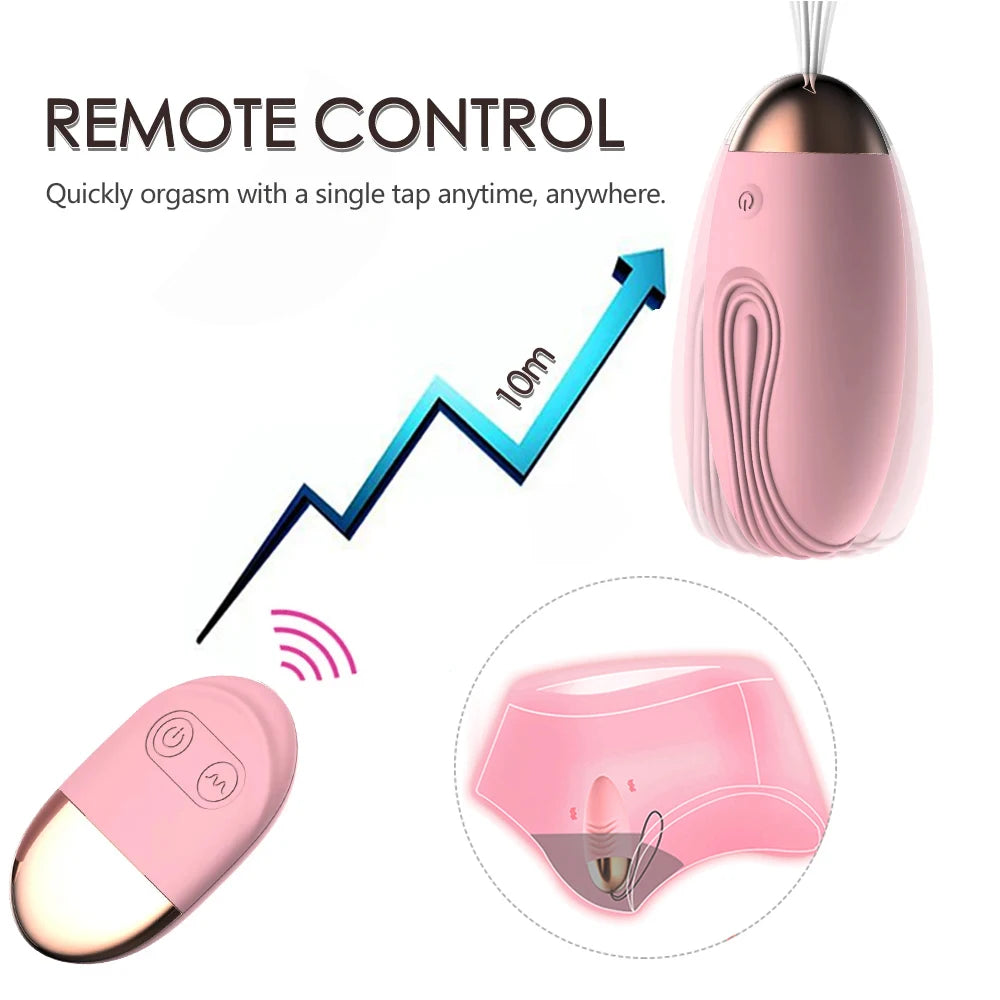 🔥 VelvetWave™ - Vibrador Inalámbrico con Control Remoto de 10 Velocidades