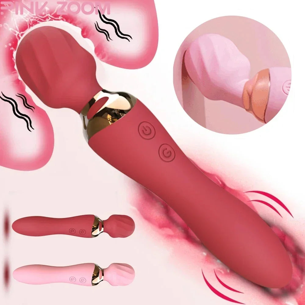 🔥 HeatWand™ - Varita Mágica Premium con Calentamiento y 10 Velocidades