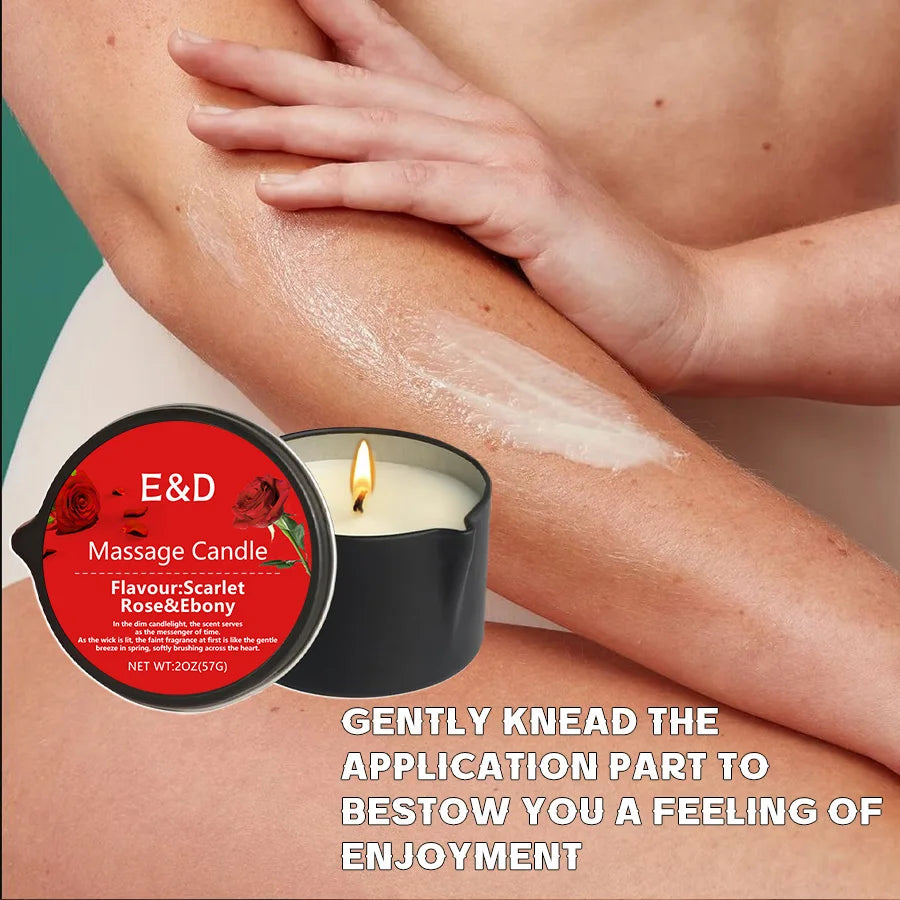 🔥 SensualGlow™ - Vela de Masaje Aromática Premium que se Convierte en Aceite