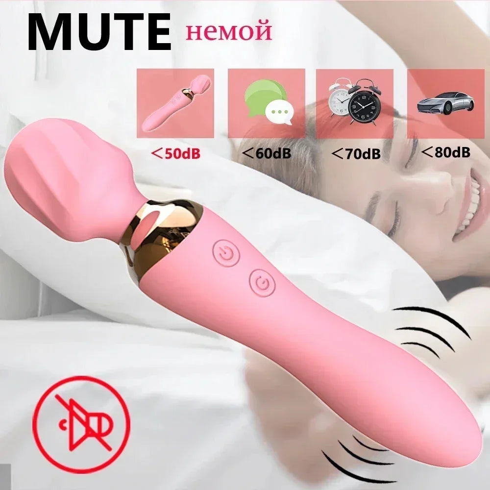 🔥 HeatWand™ - Varita Mágica Premium con Calentamiento y 10 Velocidades