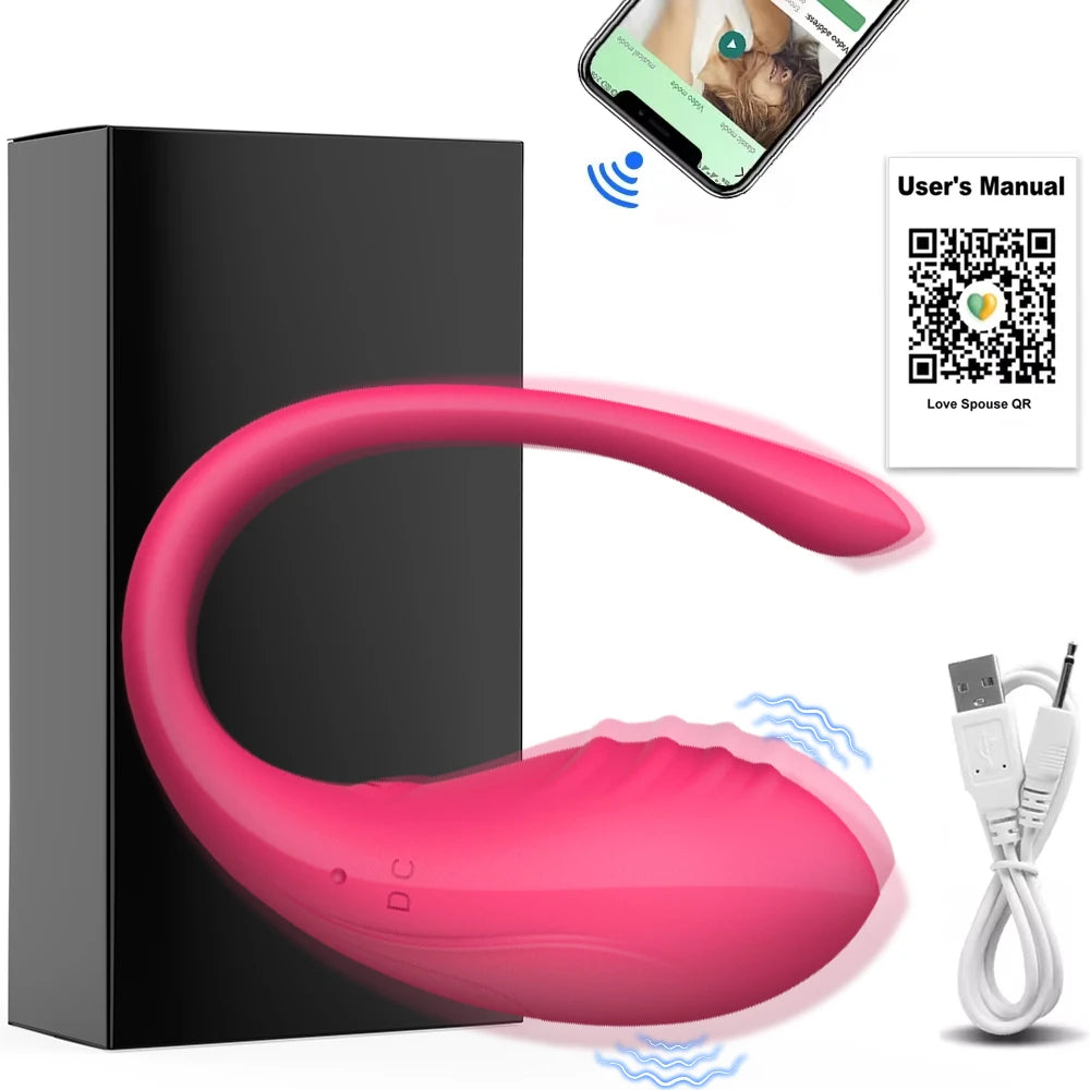 🔥 SmartPleasure™ - Vibrador Inteligente con Control por App Bluetooth