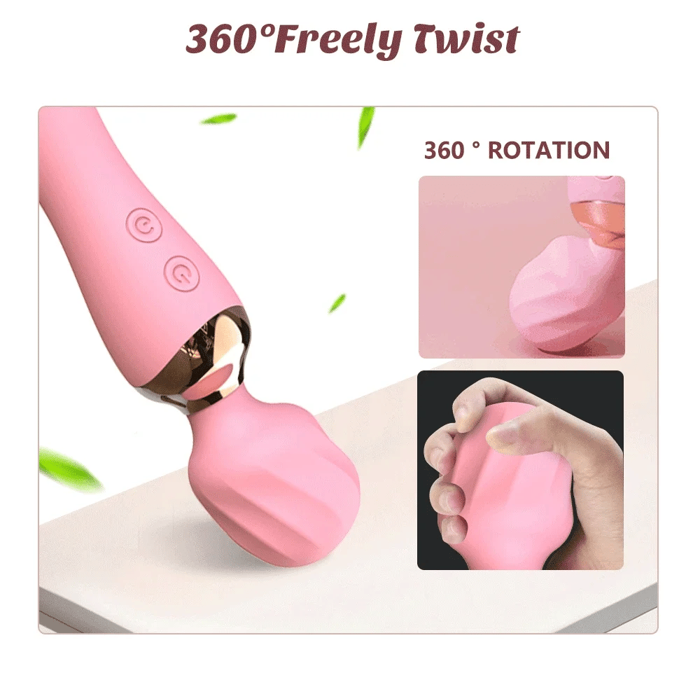 🔥 HeatWand™ - Varita Mágica Premium con Calentamiento y 10 Velocidades