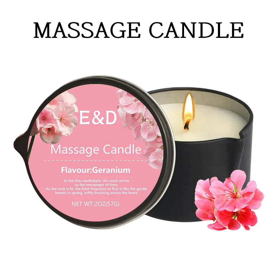 🔥 SensualGlow™ - Vela de Masaje Aromática Premium que se Convierte en Aceite