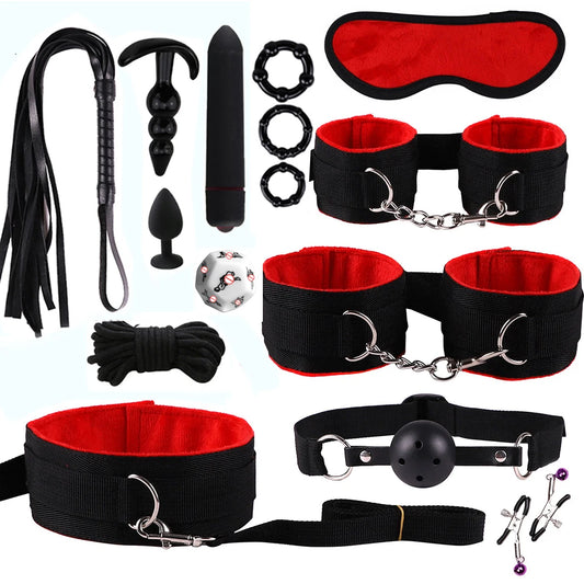 🔥 PassionKit™ - Kit BDSM Completo Premium para Parejas Aventureras (8 Piezas)