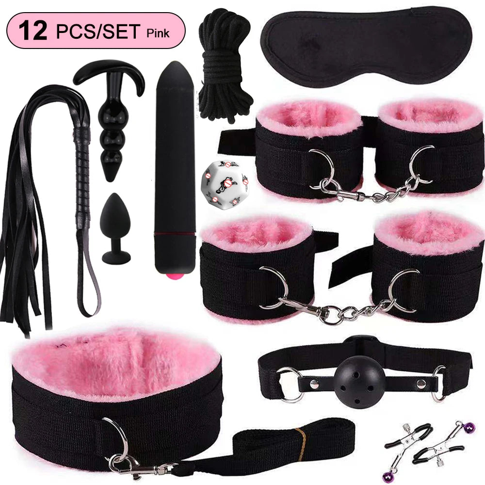 🔥 PassionKit™ - Kit BDSM Completo Premium para Parejas Aventureras (8 Piezas)