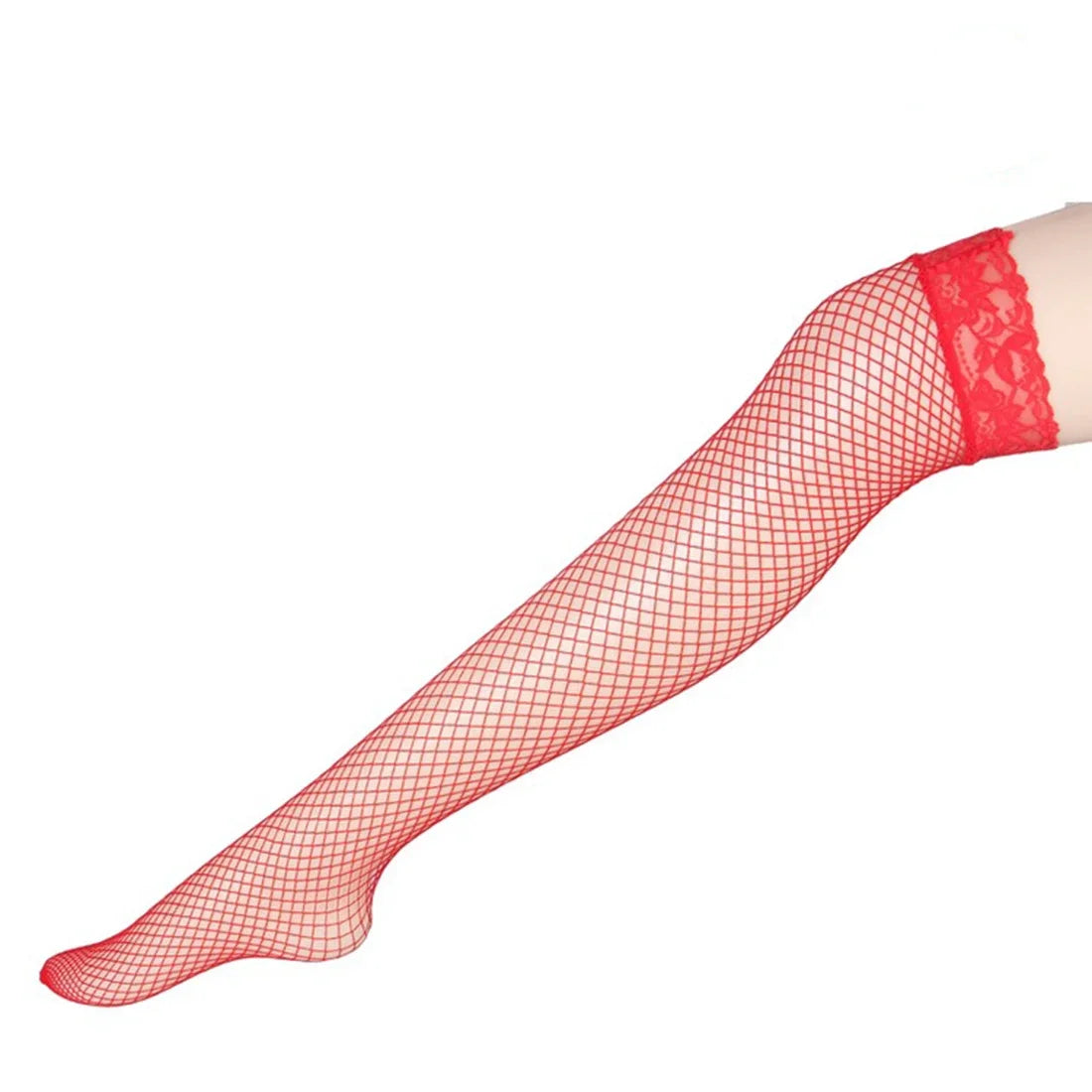 🔥 LaceElegance™ - Medias Altas con Encaje Floral Elástico Premium