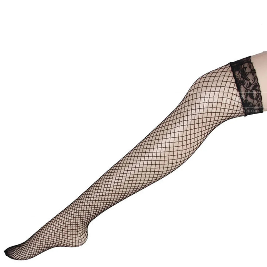 🔥 LaceElegance™ - Medias Altas con Encaje Floral Elástico Premium