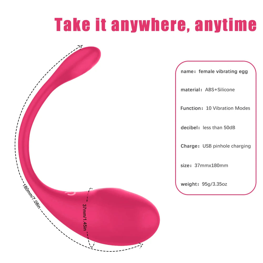🔥 SmartPleasure™ - Vibrador Inteligente con Control por App Bluetooth