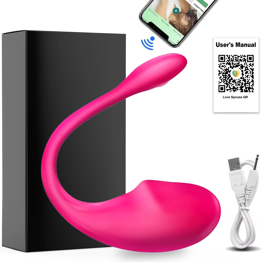 🔥 SmartPleasure™ - Vibrador Inteligente con Control por App Bluetooth