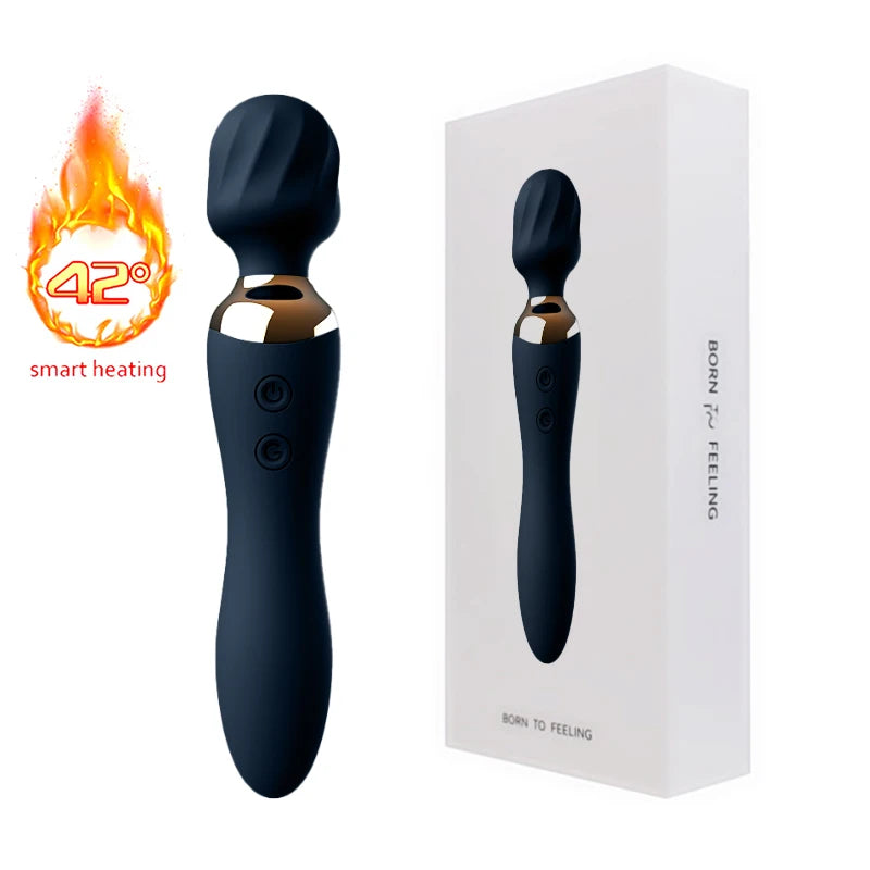 🔥 HeatWand™ - Varita Mágica Premium con Calentamiento y 10 Velocidades