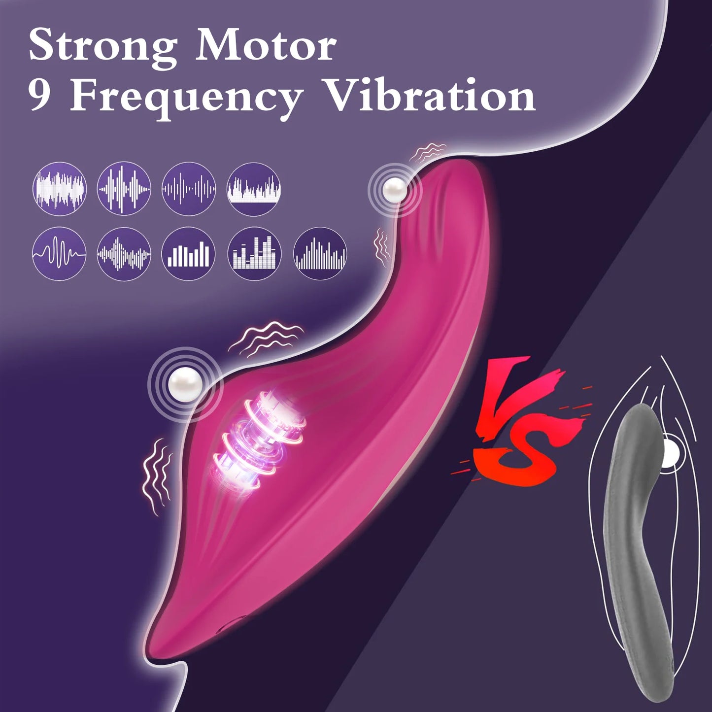 🔥 InvisiblePleasure™ - Vibrador Wearable con Control App Bluetooth