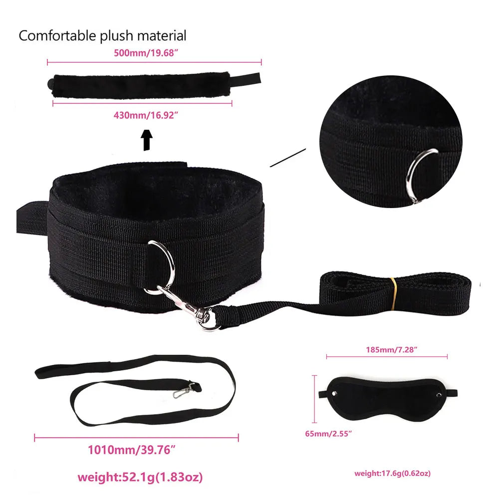 🔥 PassionKit™ - Kit BDSM Completo Premium para Parejas Aventureras (8 Piezas)