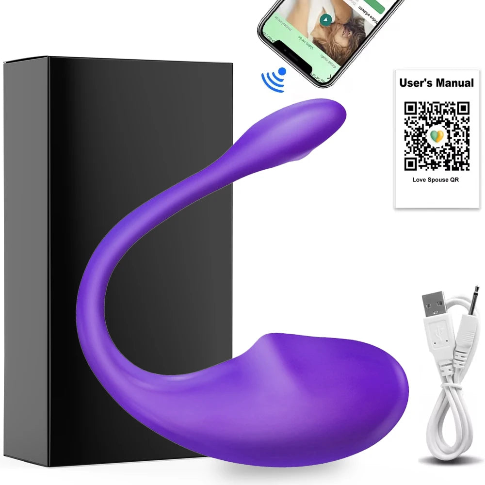 🔥 SmartPleasure™ - Vibrador Inteligente con Control por App Bluetooth