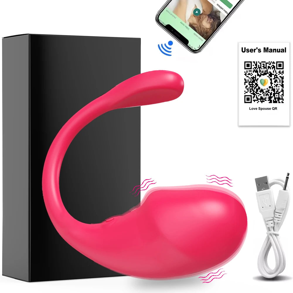 🔥 SmartPleasure™ - Vibrador Inteligente con Control por App Bluetooth