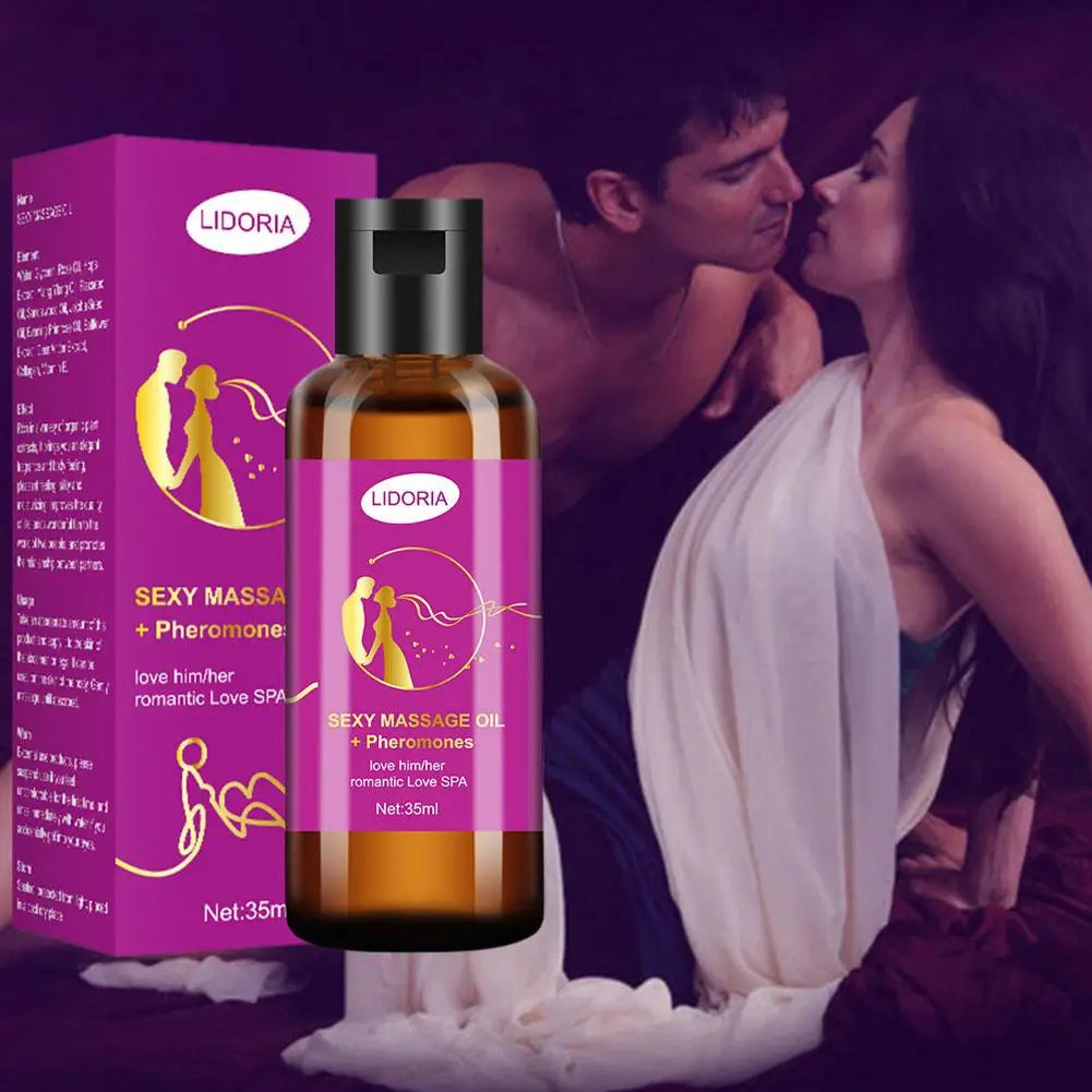🔥 VelvetTouch™ - Aceite de Masaje Sensual Púrpura Premium (35ml)