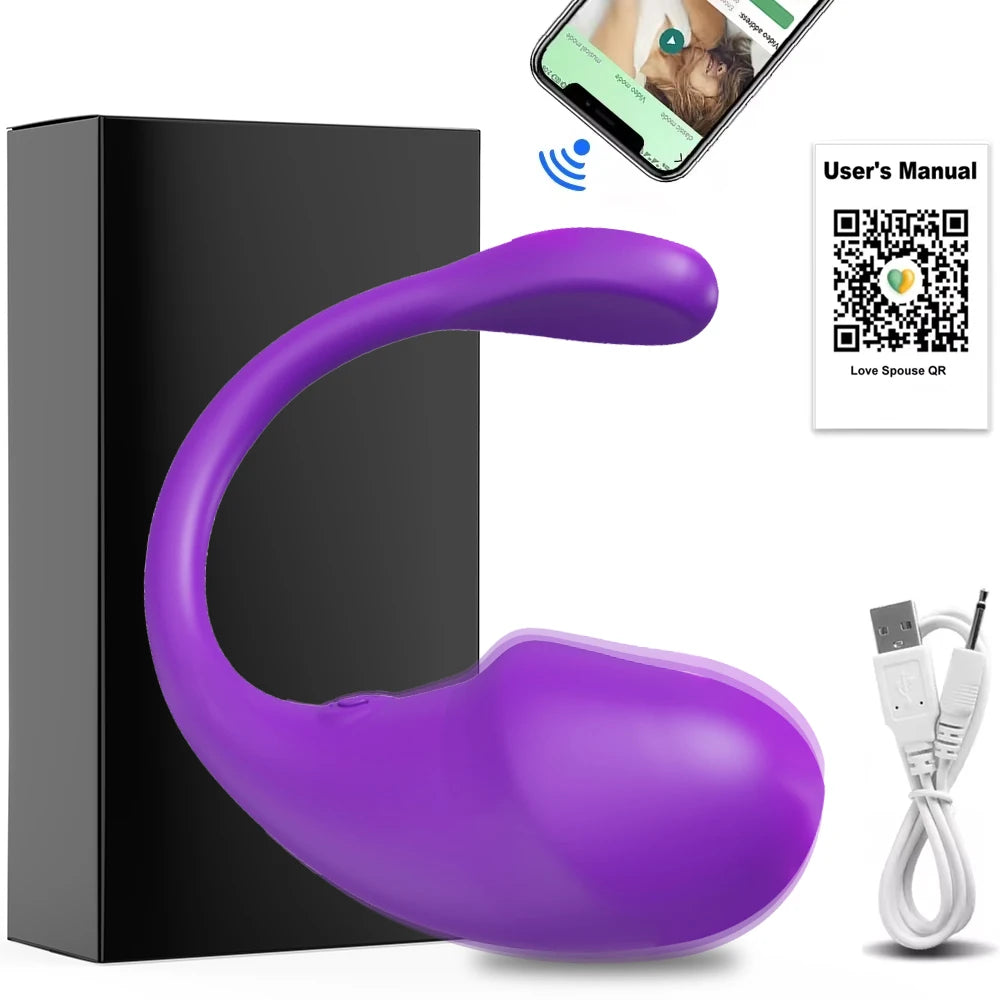 🔥 SmartPleasure™ - Vibrador Inteligente con Control por App Bluetooth