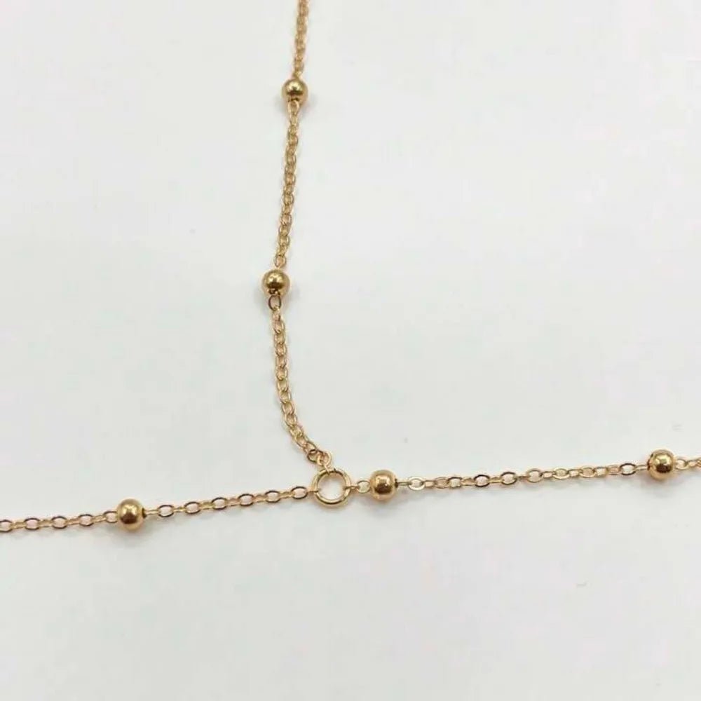 🔥 GoldenGlow™ - Cadena Corporal Ajustable con Perlas Brillantes - Sensualease