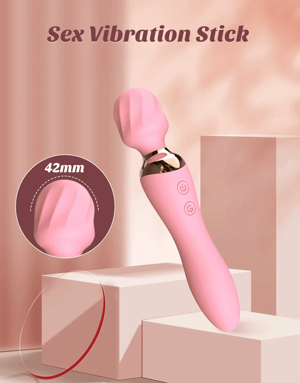 🔥 HeatWand™ - Varita Mágica Premium con Calentamiento y 10 Velocidades - Sensualease