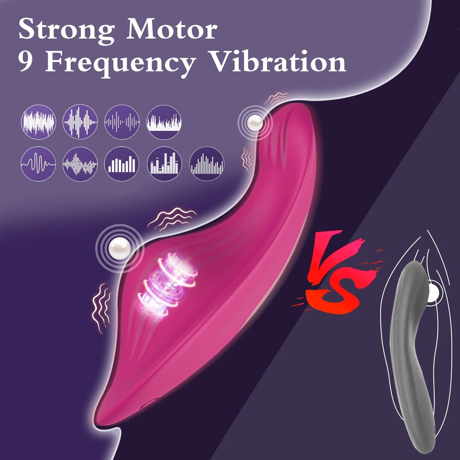 🔥 InvisiblePleasure™ - Vibrador Wearable con Control App Bluetooth - Sensualease
