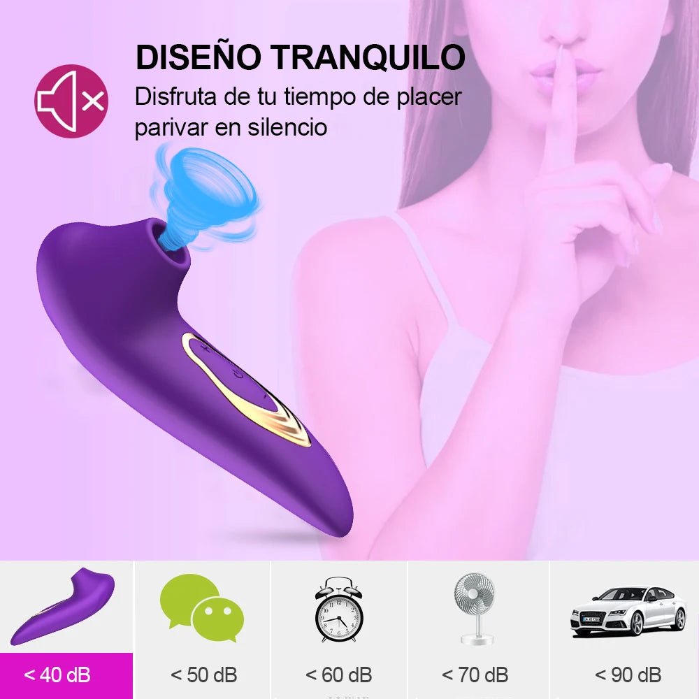 Vibrador Lunaris WaveTM – Estimulador de Clítoris por ondas de aire - Sensualease