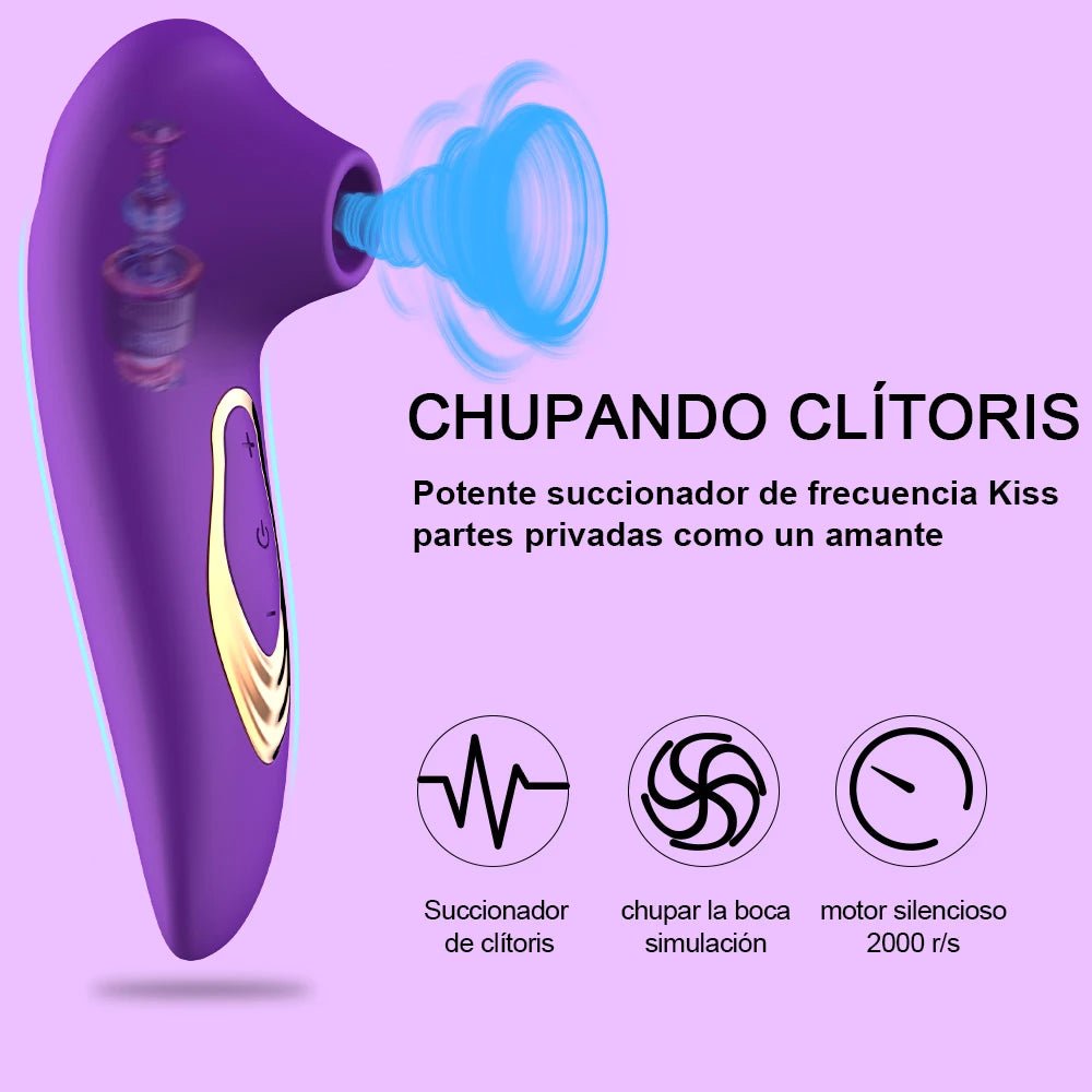 Vibrador Lunaris WaveTM – Estimulador de Clítoris por ondas de aire - Sensualease