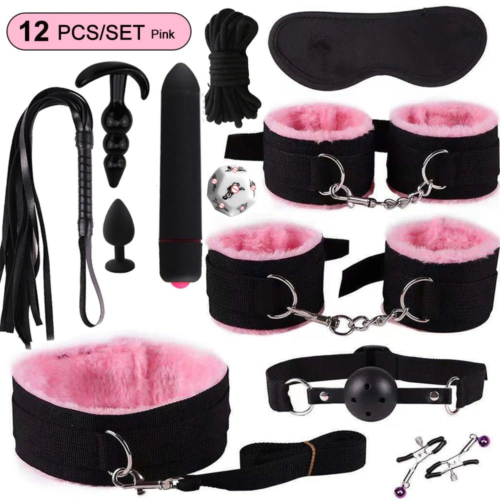 🔥 PassionKit™ - Kit BDSM Completo Premium para Parejas Aventureras (8 Piezas) - Sensualease