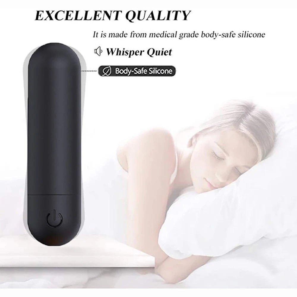 🔥 PowerBullet™ - Vibrador Bullet Recargable USB de 10 Velocidades - Sensualease