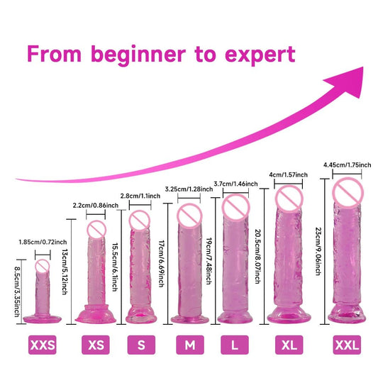 🔥 RealFeel™ - Dildo Realista TPE con Ventosa Premium. Juguetes Unisex - Sensualease