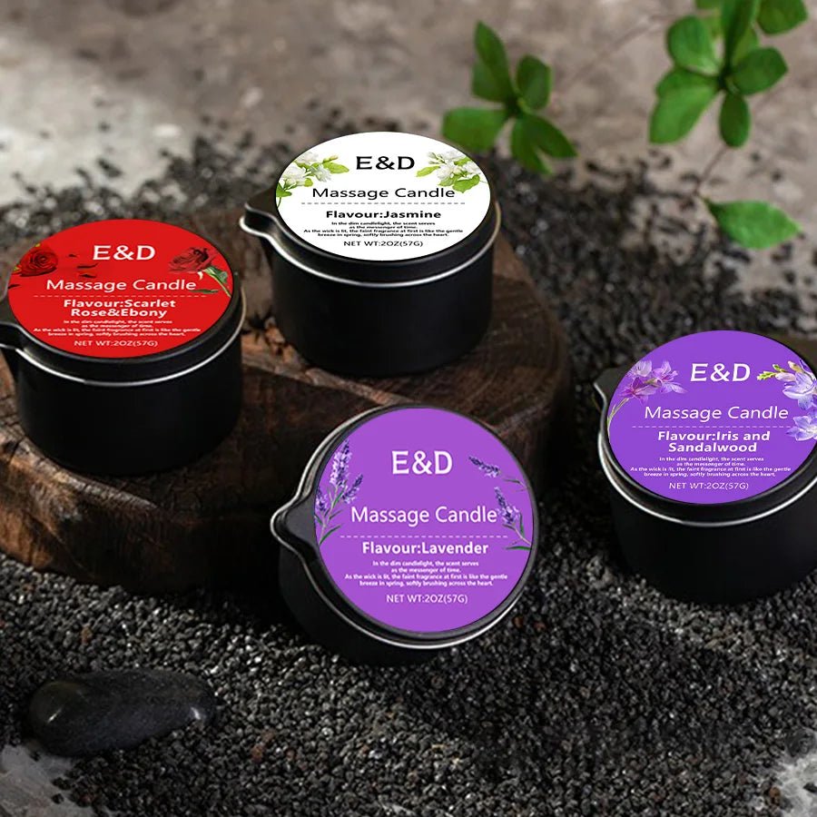 🔥 SensualGlow™ - Vela de Masaje Aromática Premium que se Convierte en Aceite - Sensualease