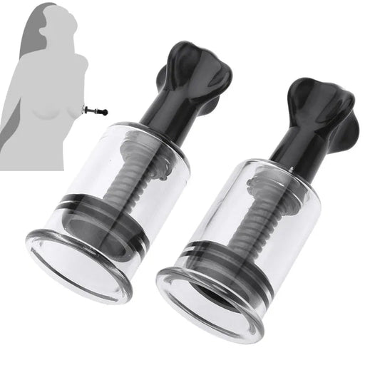 🔥 SensualSucker™ - Set de Succionador de Pezones con Copas de Succión Premium (2 Piezas) - Sensualease