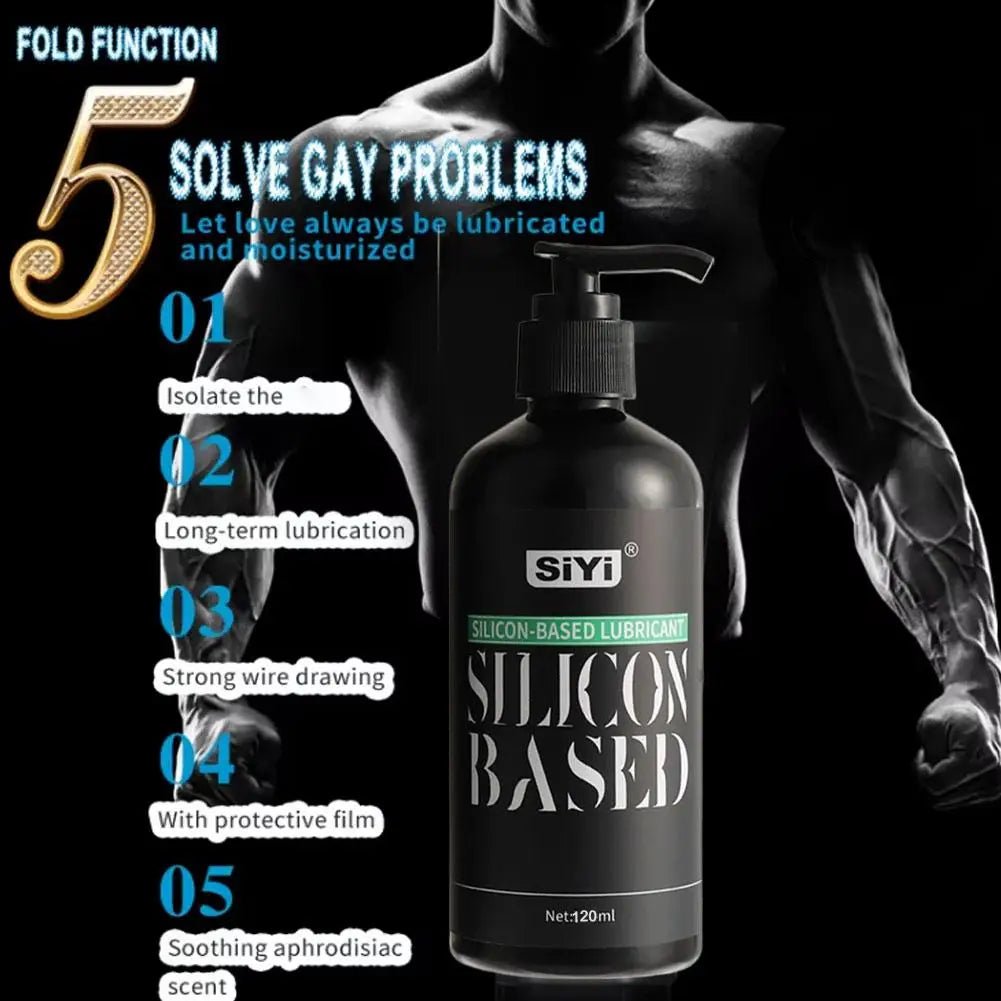 🔥 SilkGlide™ - Lubricante Premium Base Silicona Larga Duración (120ml) - Sensualease