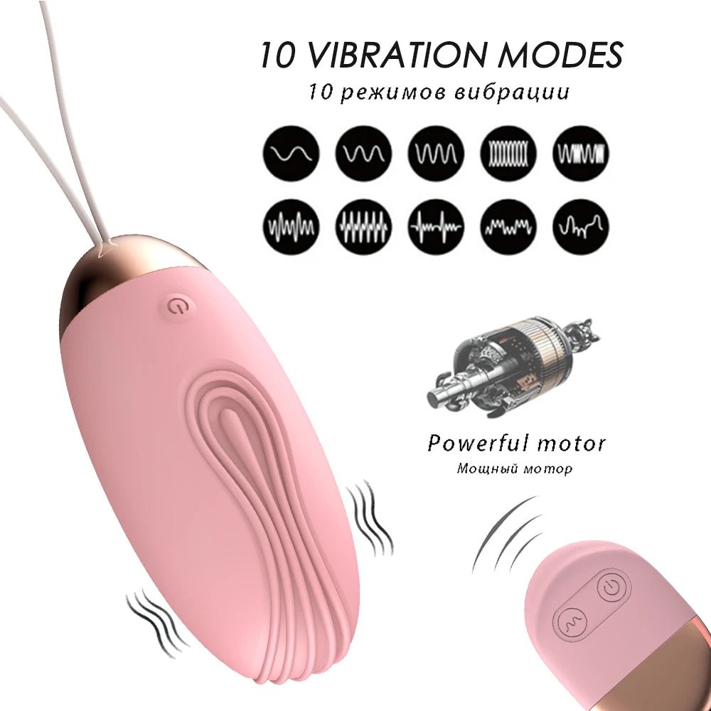 🔥 VelvetWave™ - Vibrador Inalámbrico con Control Remoto de 10 Velocidades - Sensualease